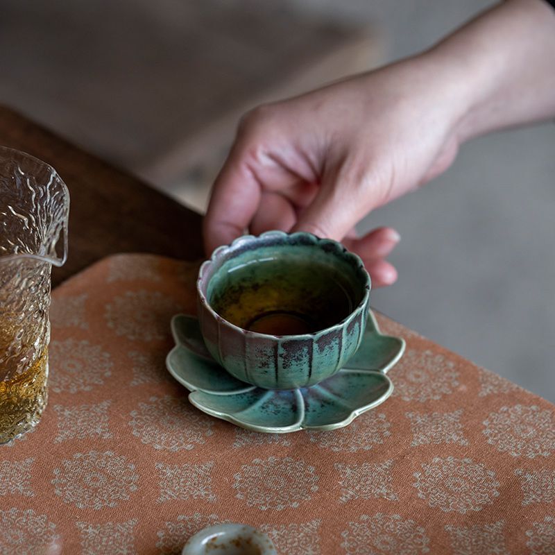 85ml Hand-painted Retro Chinese Ceramic Kung Fu Tea Set Tea Cup Tea Bowl Cup