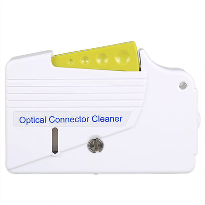 Fiber Optic Patch Cord Cleaver Fusion Splicer Connector Cleaner FTTH Tools White