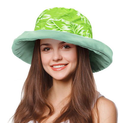 Men Women Wide Brim Sun Hat Breathable Bucket Cap UV Protection Summer Fishing
