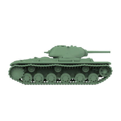 SSMODEL SS700860 1/700 Military Model Kit Soviet KV-1S Medium Tank