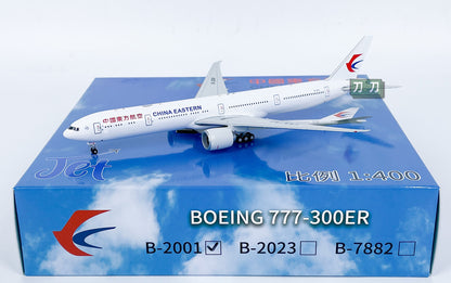 1:400 JET CHINA EASTERN B777-300ER B-2001 Passenger Airplane Diecast Model