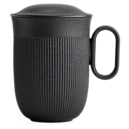 280ml Ceramic Tea Water Separate Tea Cup Tea Filter Mug Kung Fu Tea Set