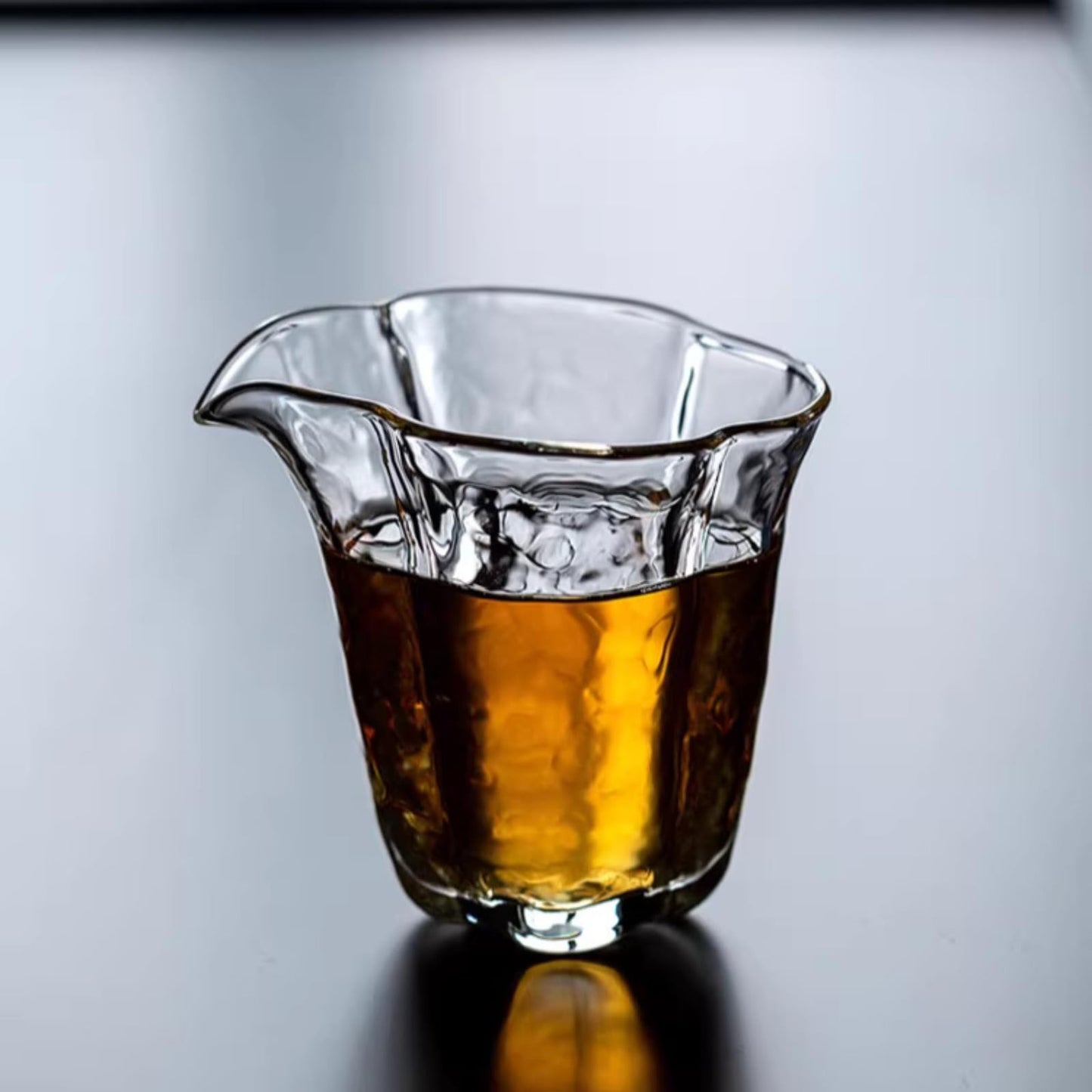 Glass Fairness Cup 200ml Thickening Transparent Kung Fu Tea Set Accessories