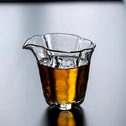 Glass Fairness Cup 200ml Thickening Transparent Kung Fu Tea Set Accessories