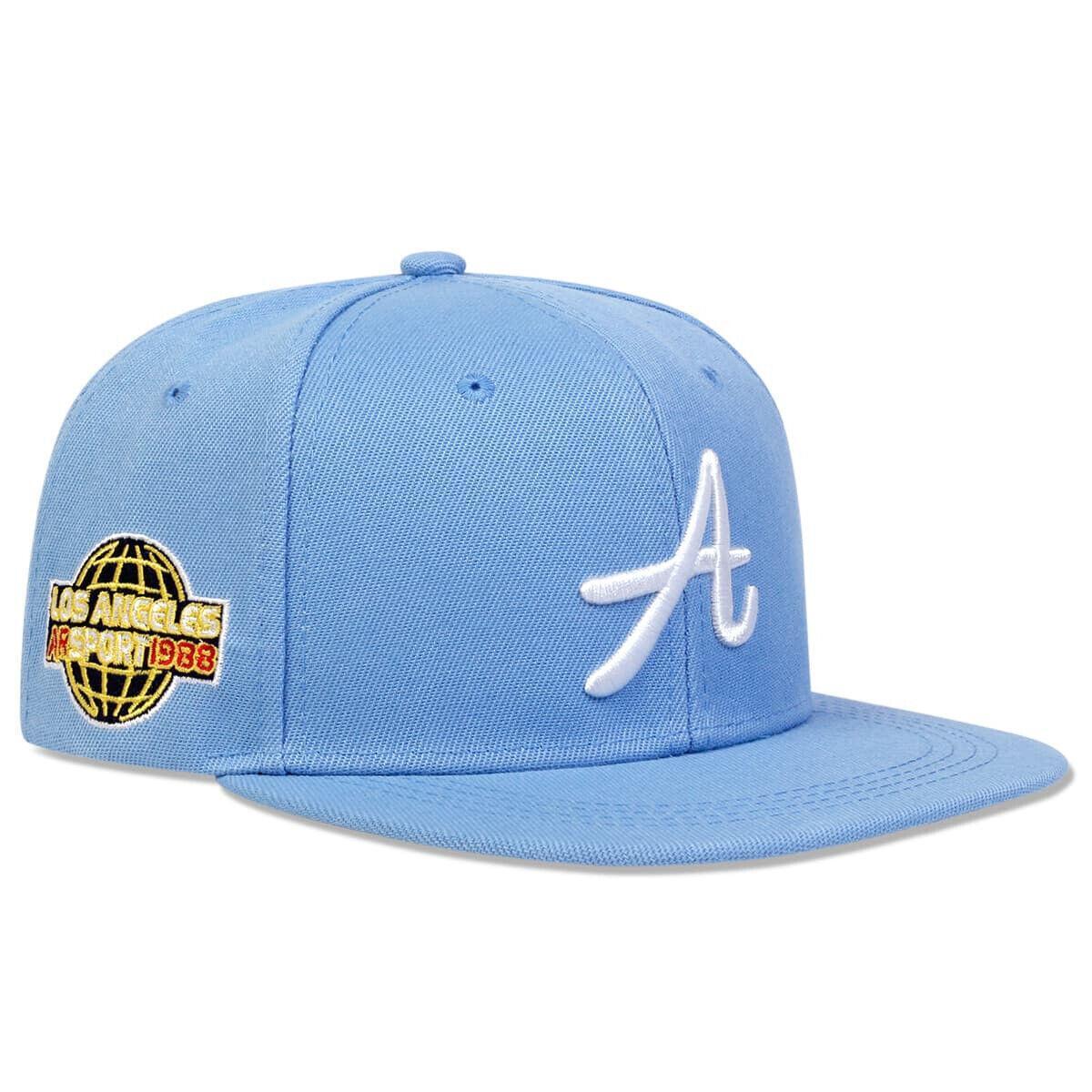 a Letter Snapback Baseball Caps Los Angeles Cali Hat Adjustable Era Hip Hop Flat