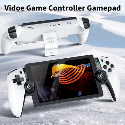 Classic Retro 3D Dual Joystick 7-Inch Gaming Console with Large PS2 Game Support