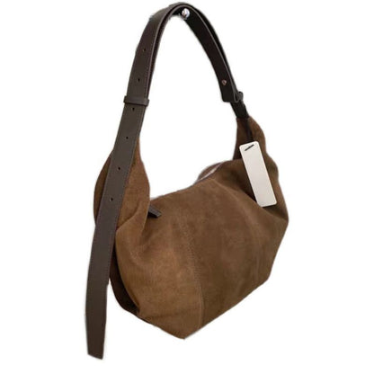 Large Bags Matte Synthetic Leather Handbags Casual Hobos Bags Totes Shoulder Bag