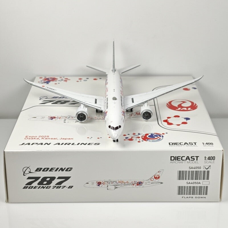 1:400 JC Wings Japan Airlines Boeing 787-8 Airplane Diecast Aircraft Plane Model
