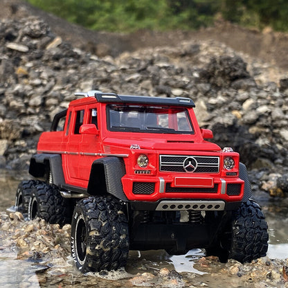 1:28 Mercedes Benz G63 G65 Diecast Model Car Pickup Truck Vehicle Toy Gift 6*6