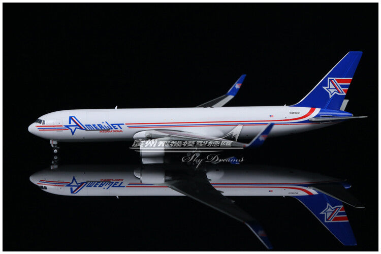 1:400 GeminiJets AMERIJET BOEING B767-300ER Airplane Diecast Aircraft Model