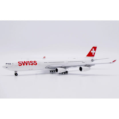 1:400 JC Wings Swiss Airbus A340-300 Passenger Plane Diecast Aircraft Model