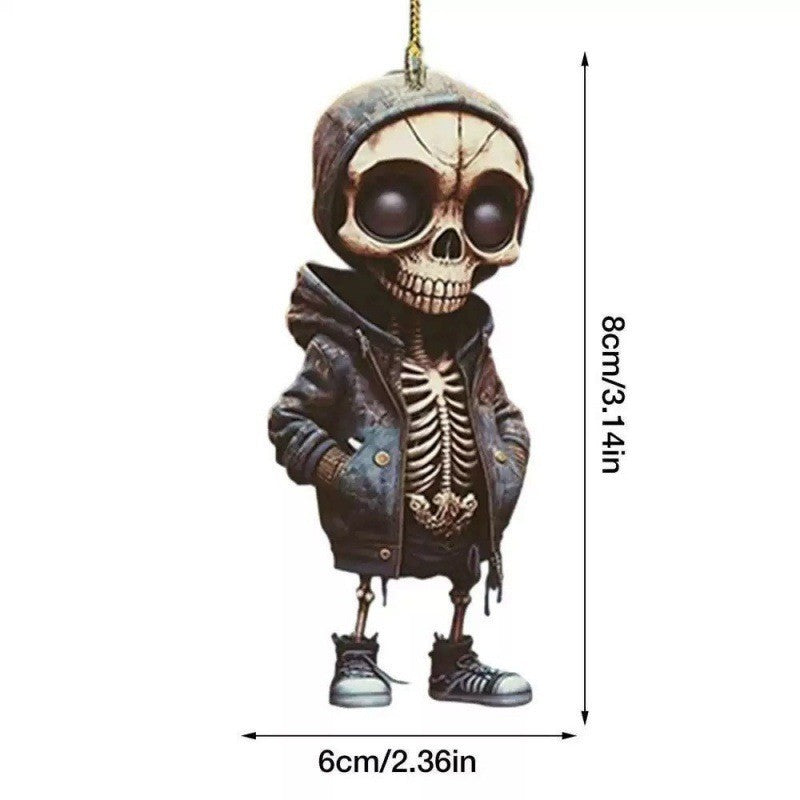 Hot selling Skull Head Car Pendant Car Pendant Decoration