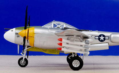 Witty Lockheed P-38J Lightning USAAF 20th FG 79th FS 1/72 diecast plane model