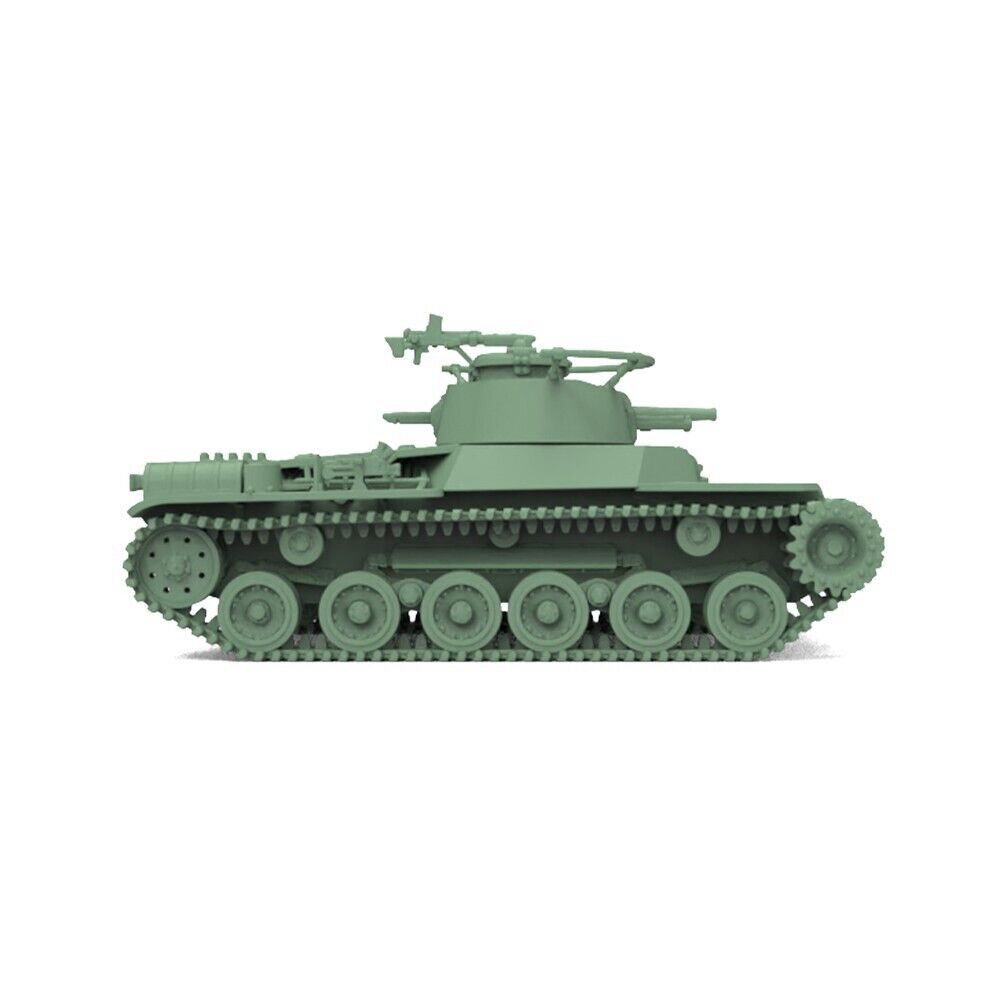 SSMODEL SS200823 1/200 Military Model Kit Japan Type 97 "Chi-Ha" Medium Tank
