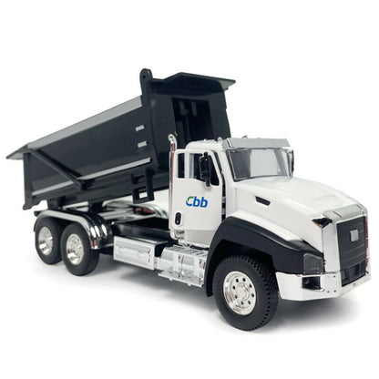 1:50 Pull Back Dump Engineering Truck Model Car Diecast Kids Toy Vehicle Gift r