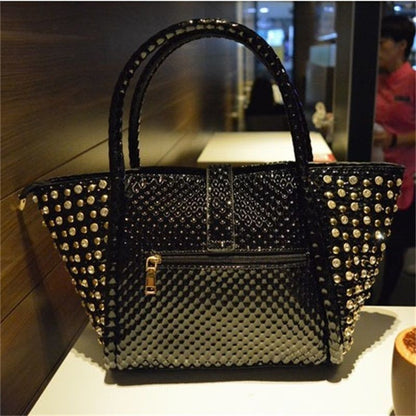 Handbag Diamond Dumpling Bag Shoulder Messenger Purse Rhinestone Handbag 1 PC