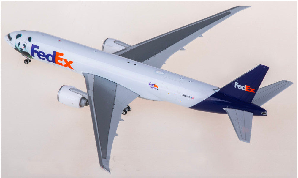 1:400 Phoenix FedEx Boeing 777-200LRF Passenger Airplane Diecast Aircraft Model