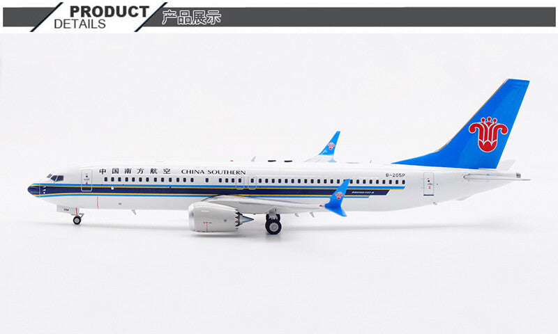 1:200 Aviation China Southern Airlines Boeing 737-8 MAX Diecast Aircraft Model
