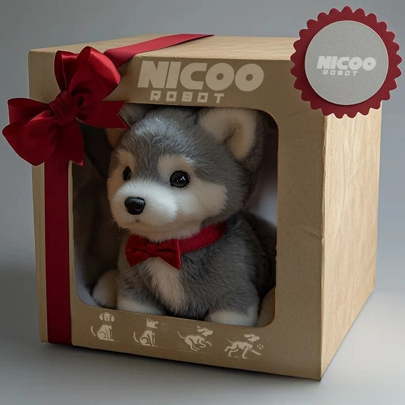 My Realistic Kitten Robot Activity Short Plush Toy