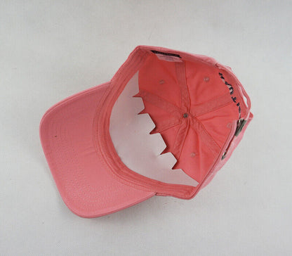 Nautica Hat Rare Outdoor Sport Baseball Cap Pink Fashion Adjustable 100% Cotton