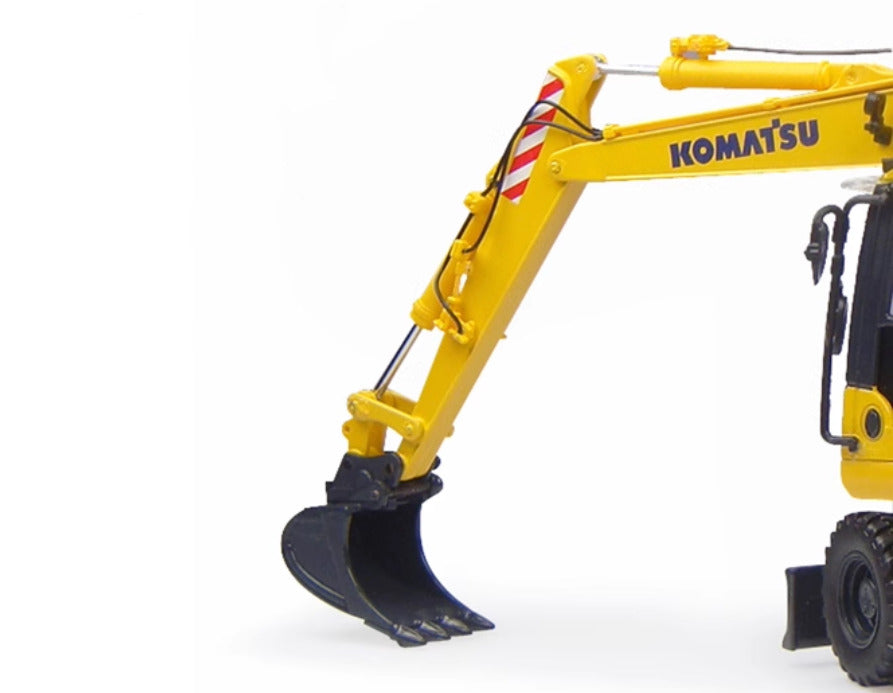 1:50 PW148-10 Multifunction Wheeled Excavator Construction Machine Diecast Model