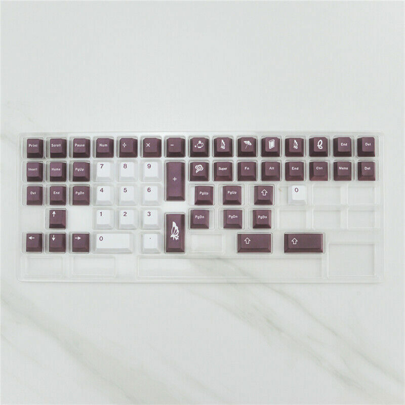 DIY Tea Witch Theme Keycaps 129 Set Key For MX 104 108 87 64 68 980