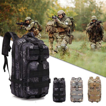 30L Military Tactical Backpack Large Army 3 Day Assault Pack Molle Bag Rucksack