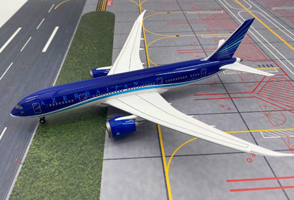 29CM 1:200 Hogan Azerbaijan Boeing 787-8 Airplane ABS Plastic Aircraft Model