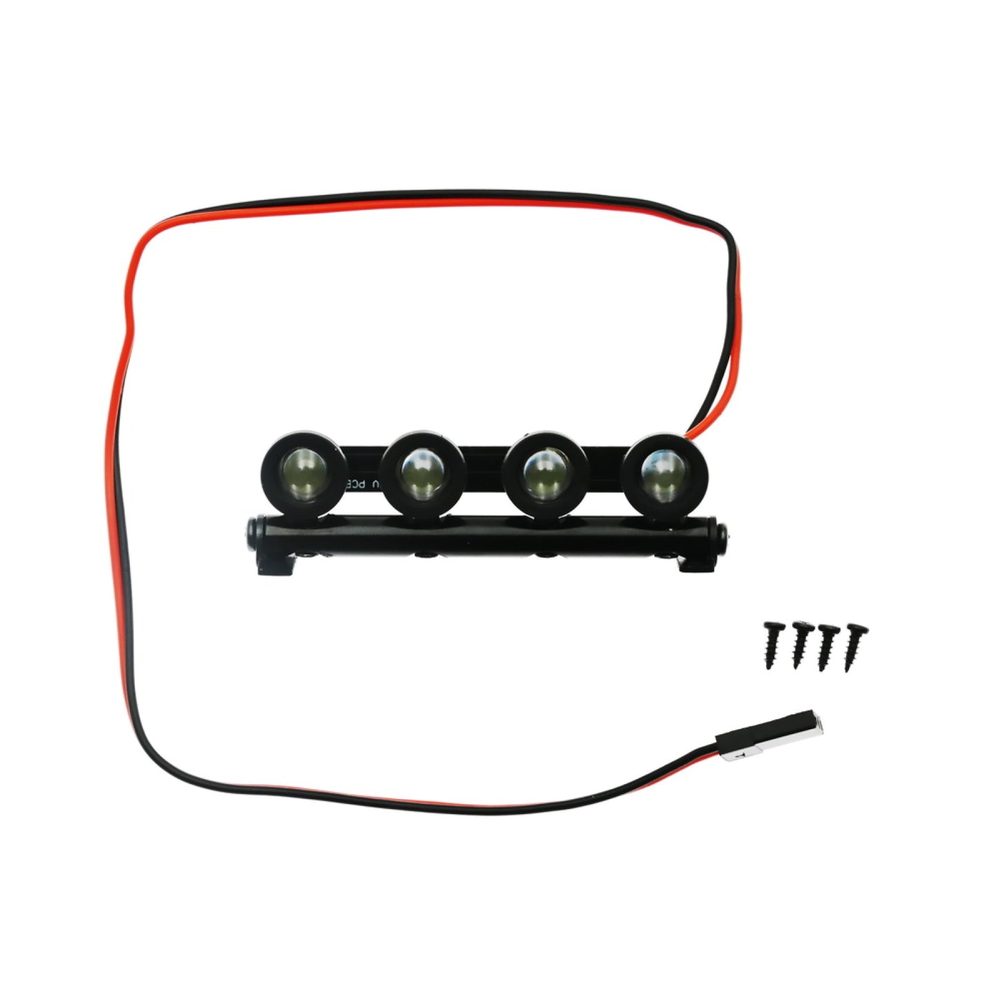 DIY 5-7V Spotlights Roof Light Lamp Part for TRX4M Defender 1/18 RC Crawler Car