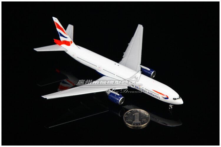 1:400 GeminiJets BRITISH AIRWAYS B777-200ER Airplane Diecast Aircraft Model