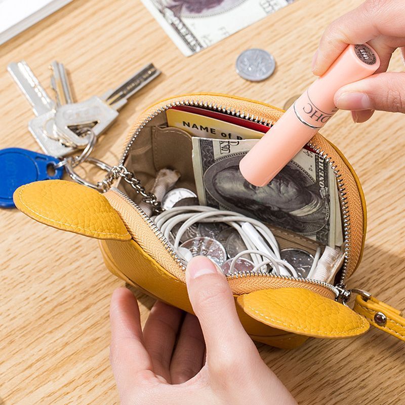Women Wallets Genuine Leather Purses Small Cowhide Money Bags Coin Card Holders
