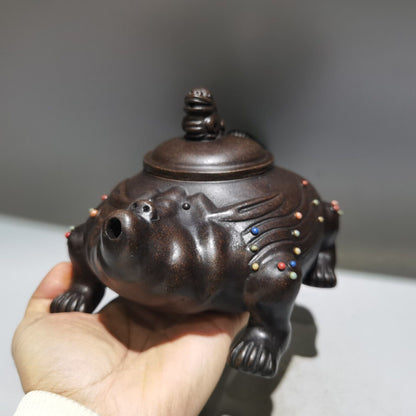 vintage chinese yixing purple clay teapot zisha ceremony fashion Unique teaware