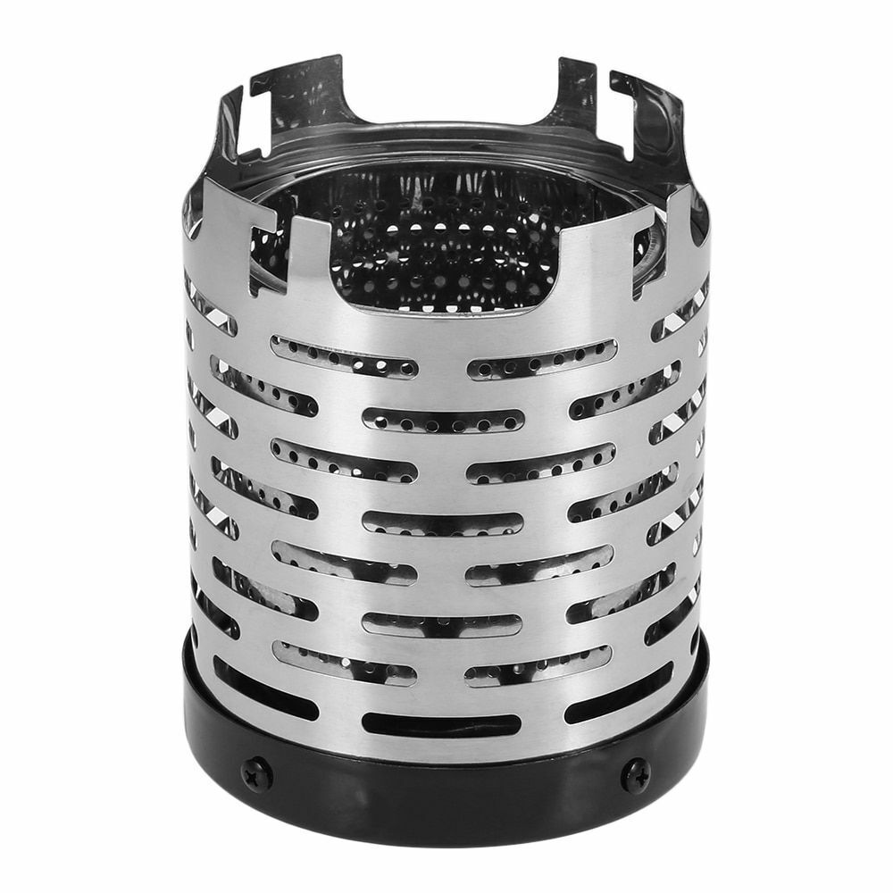 Heater Stove Delicate Texture Gas Warmer Stainless Steel Cover Outdoor Camping