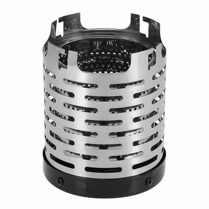 Heater Stove Delicate Texture Gas Warmer Stainless Steel Cover Outdoor Camping