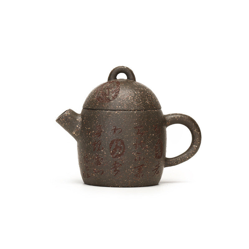 Traditional Craft True Yixing Zisha Purple Clay Tea Pot Marked 7 Infuser Holes