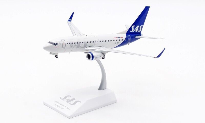 1:200 JC Wings SAS BOEING 737-700 Passenger Airplane Diecast Aircraft Model