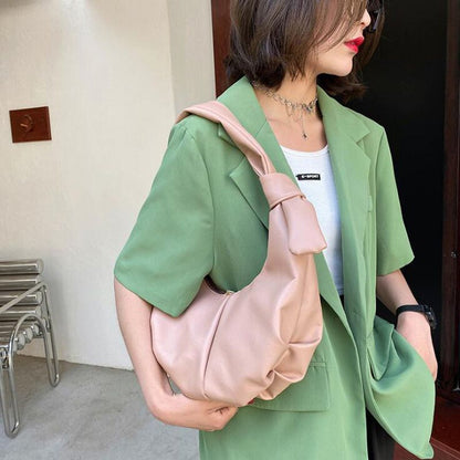Women Shoulder Bag Synthetic Leather Underarm Bags Handbags Travel Hand Tote Bag