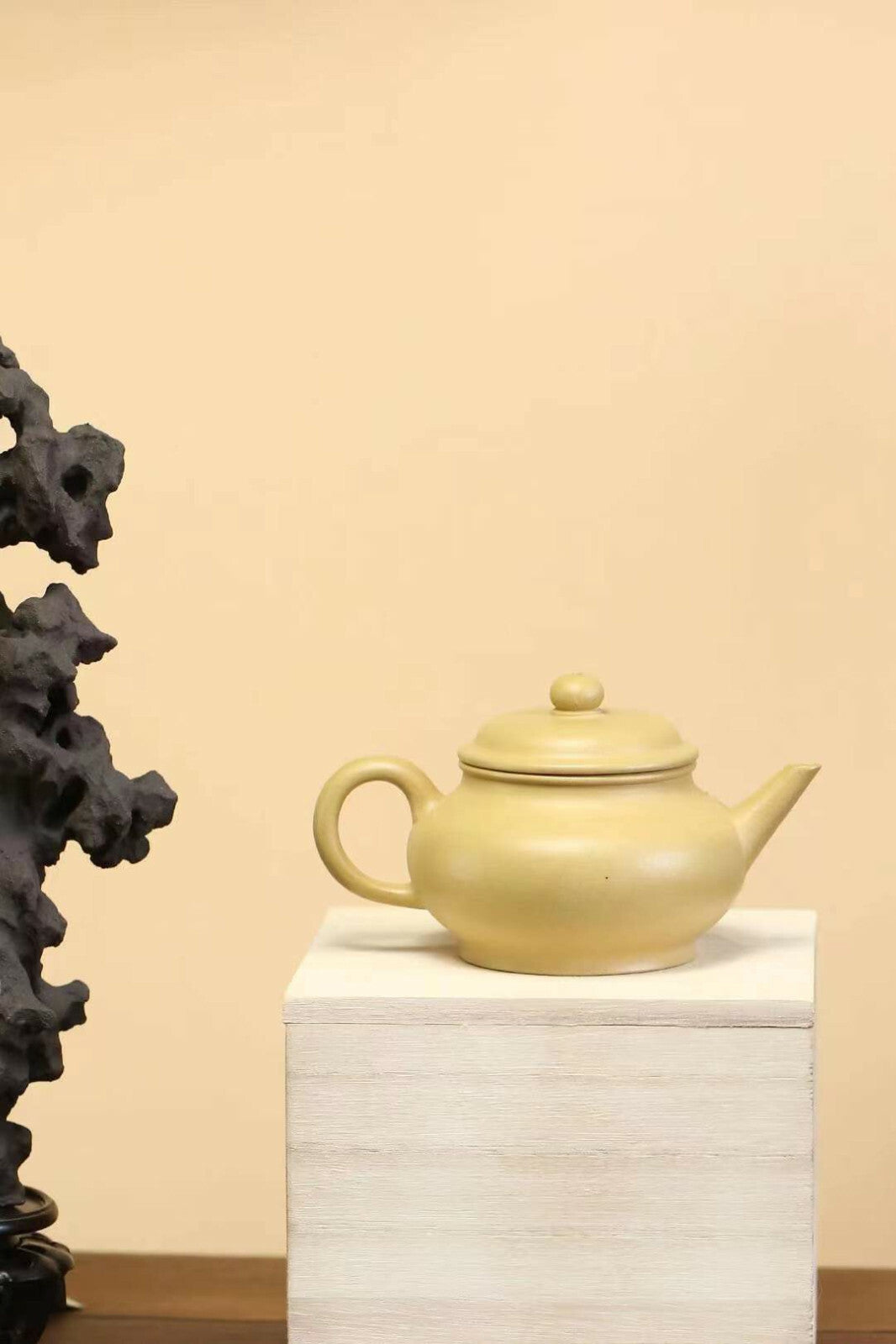 150cc chinese Yixing Handmade Zisha Green ClayTeapot ShuiPing Hu Tea Pot