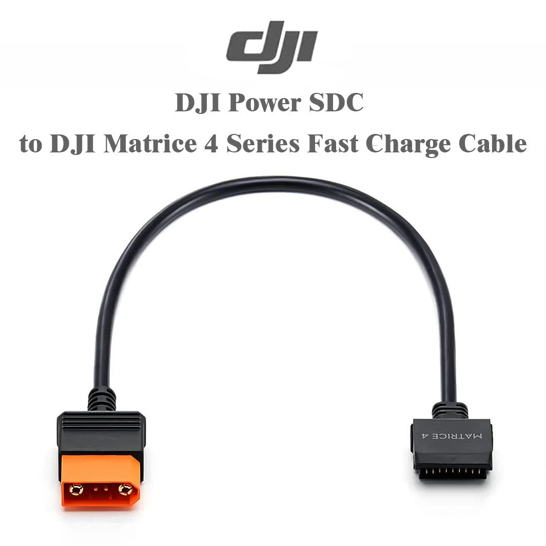 DJI Power SDC to Matrice 4 Fast Charge Cable – 200W, 48min 0-100%, for 4T/4E