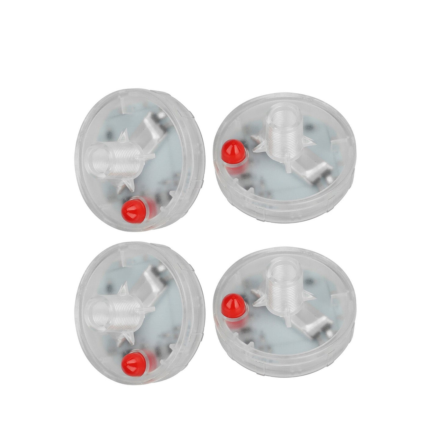 4PCS/Set 3W ABS Solar Energy Auto Flashing Car Wheel Tire Valve Cap Light