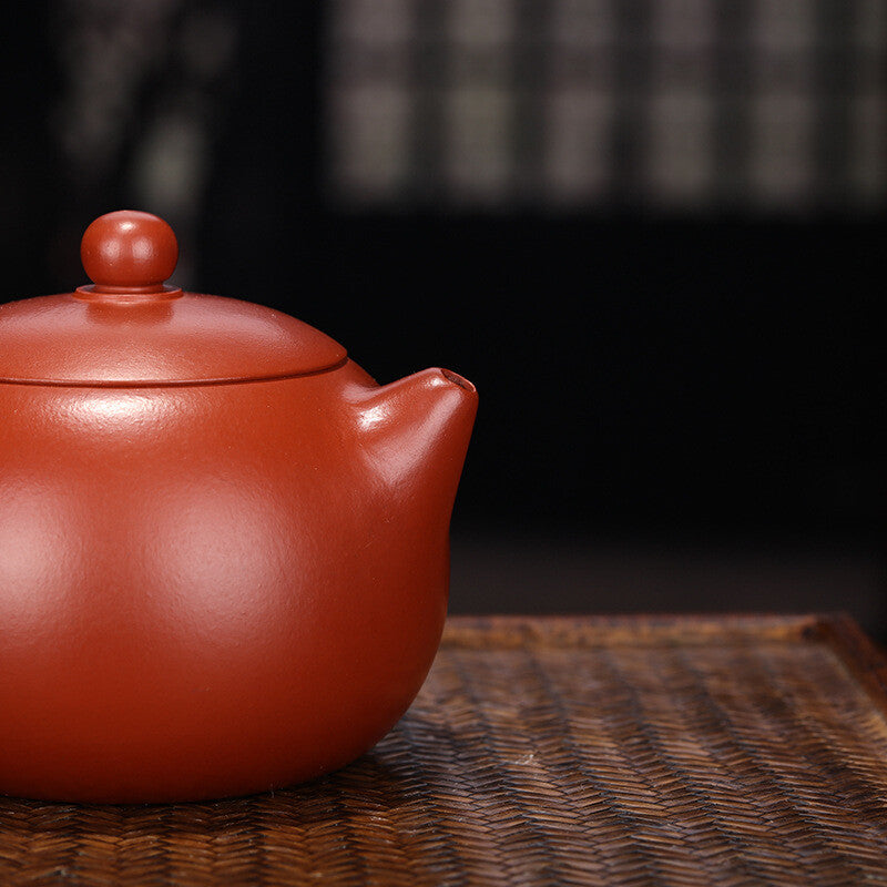 China Yixing Zisha Pottery Clovershrub Clay Handmade 260cc Mesh Teapot 西施