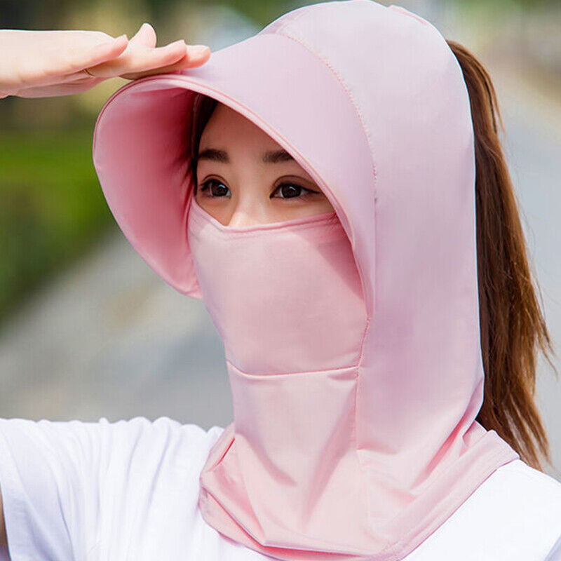 Women Summer Sun Hat Version Hat Wide Brim Neck Cover Hat Anti-UV
