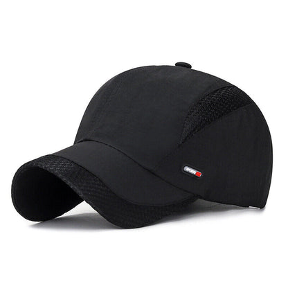 Baseball Cap Men Women QuickDry Breathable Cap Outdoor Sports Hiking Cycling Hat