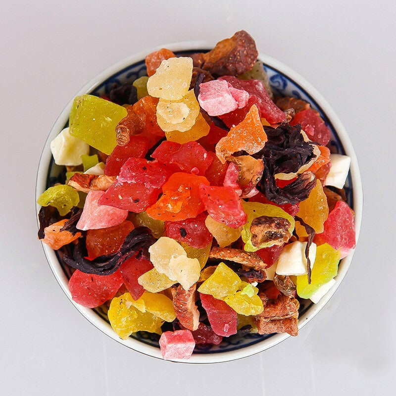 China Organic Fruit Tea Flower Flavored Tea Blend Herb Dired Healthy Drink 100g