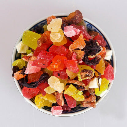 China Organic Fruit Tea Flower Flavored Tea Blend Herb Dired Healthy Drink 100g