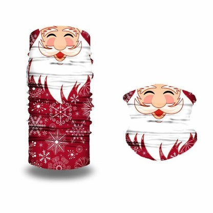 Unisex Printed Neck Gaiter Balaclava Bandana Multifunctional Outdoor Headwear