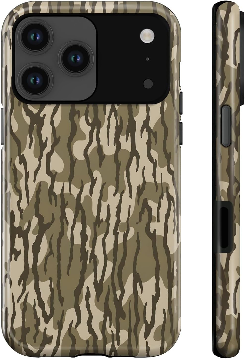 For Iphone 17 Pro Max Case,Camo Camouflage Phone Case for Girl Women Boy Men,Hyb