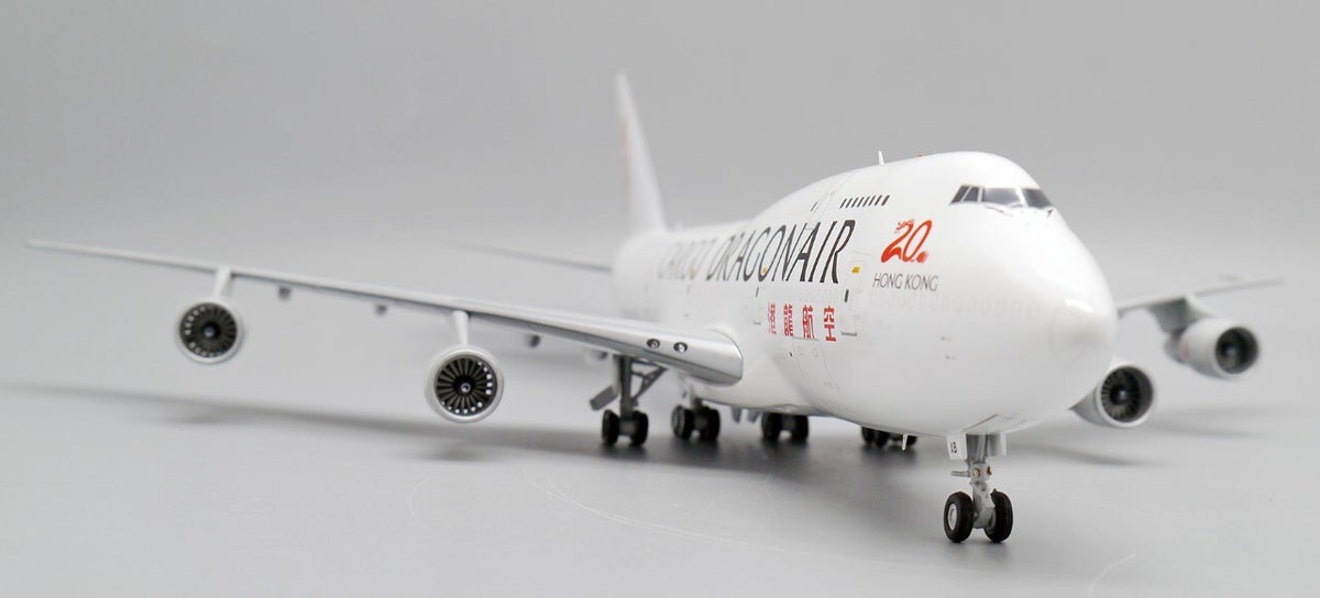 1:200 JC Wings Dragonair Cargo BOEING B747-300 Airplane Diecast Aircraft Model