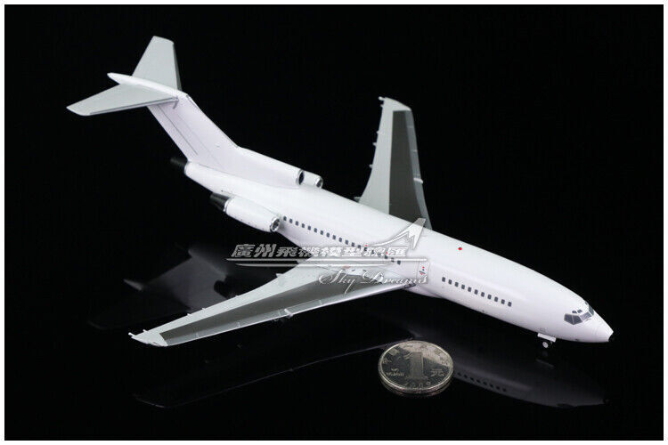 1:200 21CM JC Wings BOEING 727-100 Passenger Airplane Diecast Blank Plane Model
