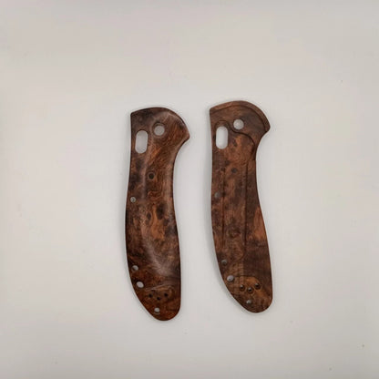 1 Pair Custom Made Wooden Handle Scales For Benchmade Griptilian 551 Knive